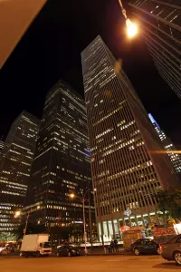 New York: New York at night