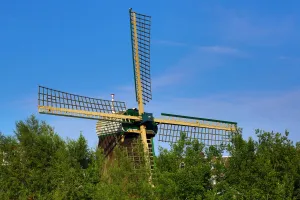 Amsterdam: De Otter paltrok windmill in Amsterdam, Holland