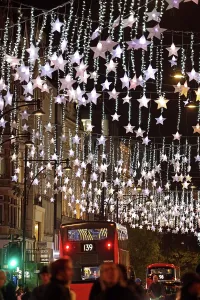 Illuminations: Oxford Street Christmas Lights switched on in London