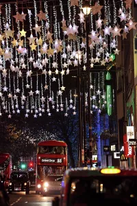 Koh Samet, Thailand: Oxford Street Christmas Lights switched on in London