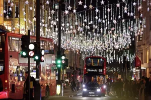 Street: Oxford Street Christmas Lights switched on in London