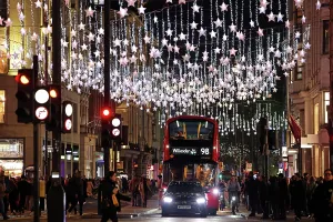 Street: Oxford Street Christmas Lights switched on in London