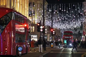 Street: Oxford Street Christmas Lights switched on in London