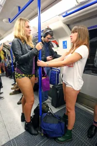 No Pants Subway Ride (No Trousers Tube Ride), London