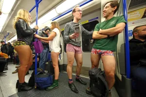 No Pants Subway Ride (No Trousers Tube Ride), London