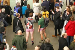 No Pants Subway Ride (No Trousers Tube Ride), London