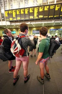 No Pants Subway Ride (No Trousers Tube Ride), London