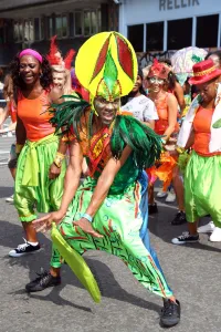 Participants at Childrens Day, Notting Hill Carnival 2013, London