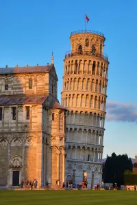 Tower: Pisa Cathedral and the Leaning Tower of Pisa, Pisa, Italy