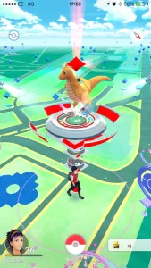 Pokemon Go Gym Battle: Pokemon Go Gym Battle nets winner free food for a year, Trafalgar Square, London