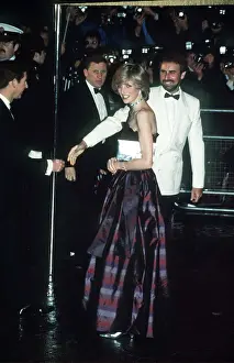 Royal: Princess Diana at ET Premiere in London in 1982