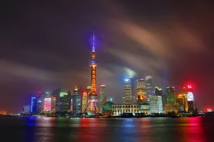 Shanghai: Pudong Skyline, Shanghai, China