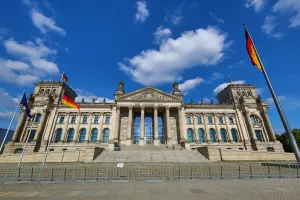 Tourist: The Reichstag Building, Berlin, Germany
