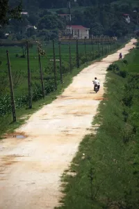 Roads: Road near Hanoi, Vietnam