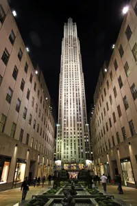 New York At Night: Rockefeller Center in New York