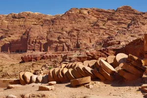 Heritage: The Royal Tombs in the rock city of Petra, Jordan
