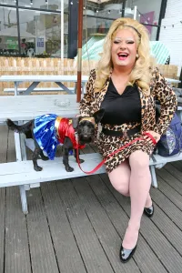 Rabbits Of Okunoshima Island: Sci-Fido cosplay dog show at Sci-Fi London film festival