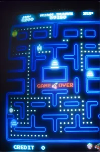 Retro: Screen of Pacman Video Game