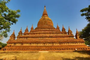 Pagan: Sitanagyi Hpaya Pagoda Temple, Bagan, Myanmar (Burma)
