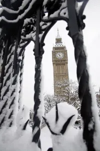 Snow in London