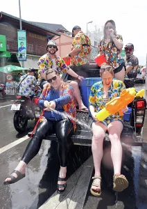 Celebrations: Songkran 2025 celebrations in Chiang Mai, Thailand