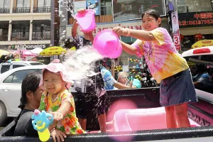 Celebrations: Songkran 2025 celebrations in Chiang Mai, Thailand