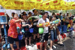 Celebrations: Songkran 2025 celebrations in Chiang Mai, Thailand