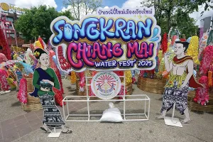 Celebrations: Songkran 2025 celebrations in Chiang Mai, Thailand