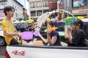 Celebrations: Songkran 2025 celebrations in Chiang Mai, Thailand