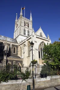 Stock Geography: Southwark Cathedral in London