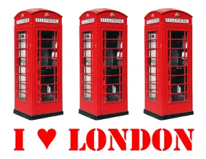 Boxes: Souvenir I Love London Red Telephone Box