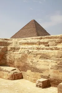 Stock Geography: The Sphinx in Cairo, Egypt