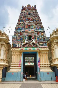 Hinduism: Sri Mahamariamman Hindu Temple in Kuala Lumpur, Malaysia