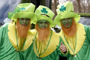 Green: St Patricks Day Parade London