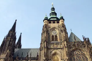 Stock Geography: St. Vitus Cathedral in Prague Castle in Prague