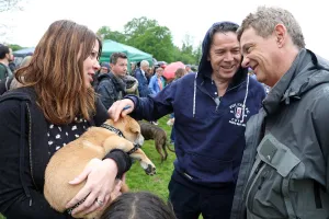 Stars turn out for the All Dogs Matter Great Hampstead Bark Off dog show, Hampstead Heath