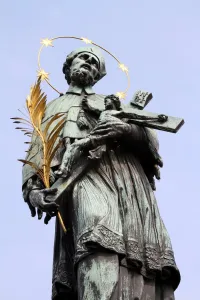 Stock Geography: Statue of St. John