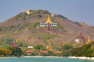 Mandalay, Myanmar: Su Taung Pyi Pagoda on Mandalay Hill, Mandalay, Myanmar (Burma)
