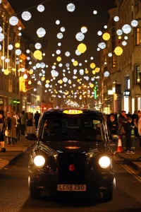 Switching on Oxford Street Christmas lights in London