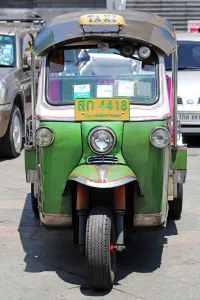 Tuks: Thai Tuk Tuk taxi, Bangkok, Thailand
