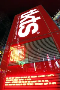 Usa Stock Geography: Times Square at night in New York