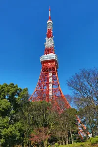 Landmark: The Tokyo Tower in Tokyo, Japan