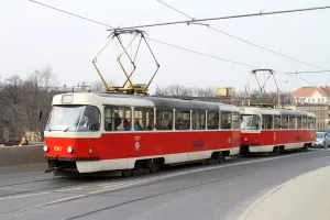 Stock Geography: Tram in Prague