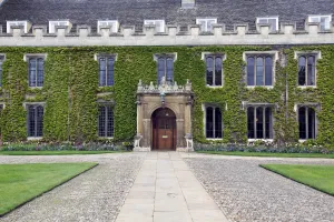 Education: Trinity College, Cambridge