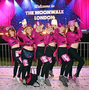 Walk the Walk, Moonwalk charity marathon 2015, London, England