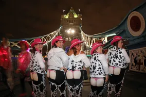 Walk the Walk Moonwalk overnight marathon, London