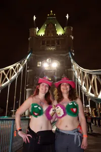 Walk the Walk Moonwalk overnight marathon, London