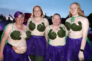 Walk the Walk Moonwalk wearing bras, London, UK - 14 May 2022