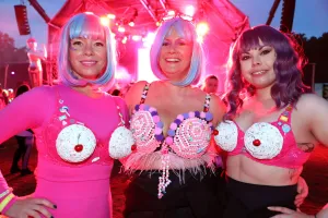Walk the Walk Moonwalk wearing bras, London, UK - 14 May 2022