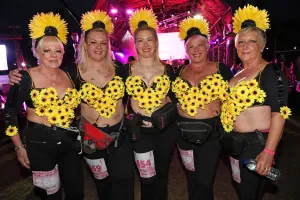 Walk the Walk Moonwalk wearing bras, London, UK - 14 May 2022